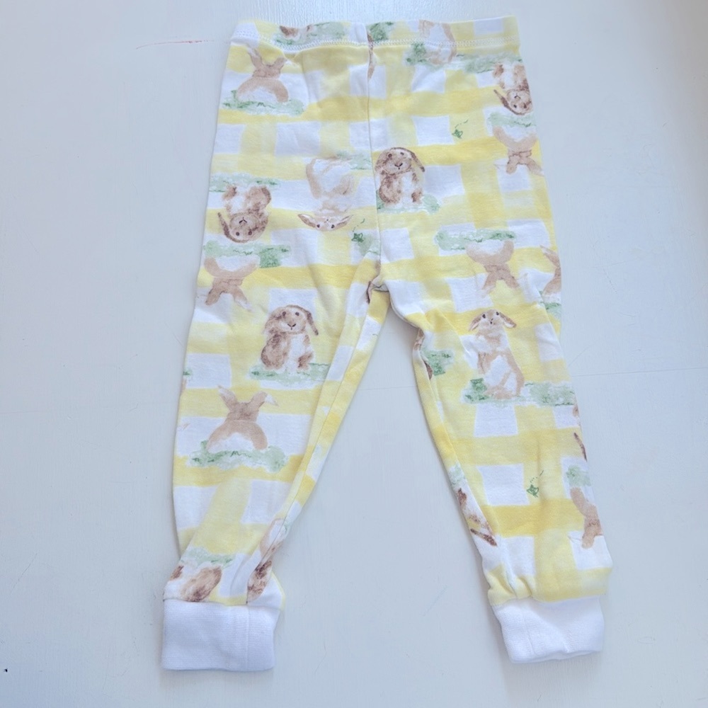 Burt’s Bees Baby Bunny Plaid Organic Cotton Pajamas - Picture 7 of 8